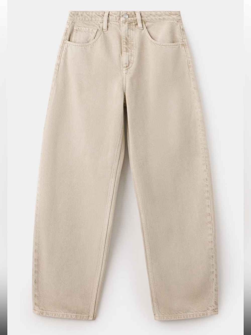 Mango BALLOON JEANS WITH REGULAR WAIST